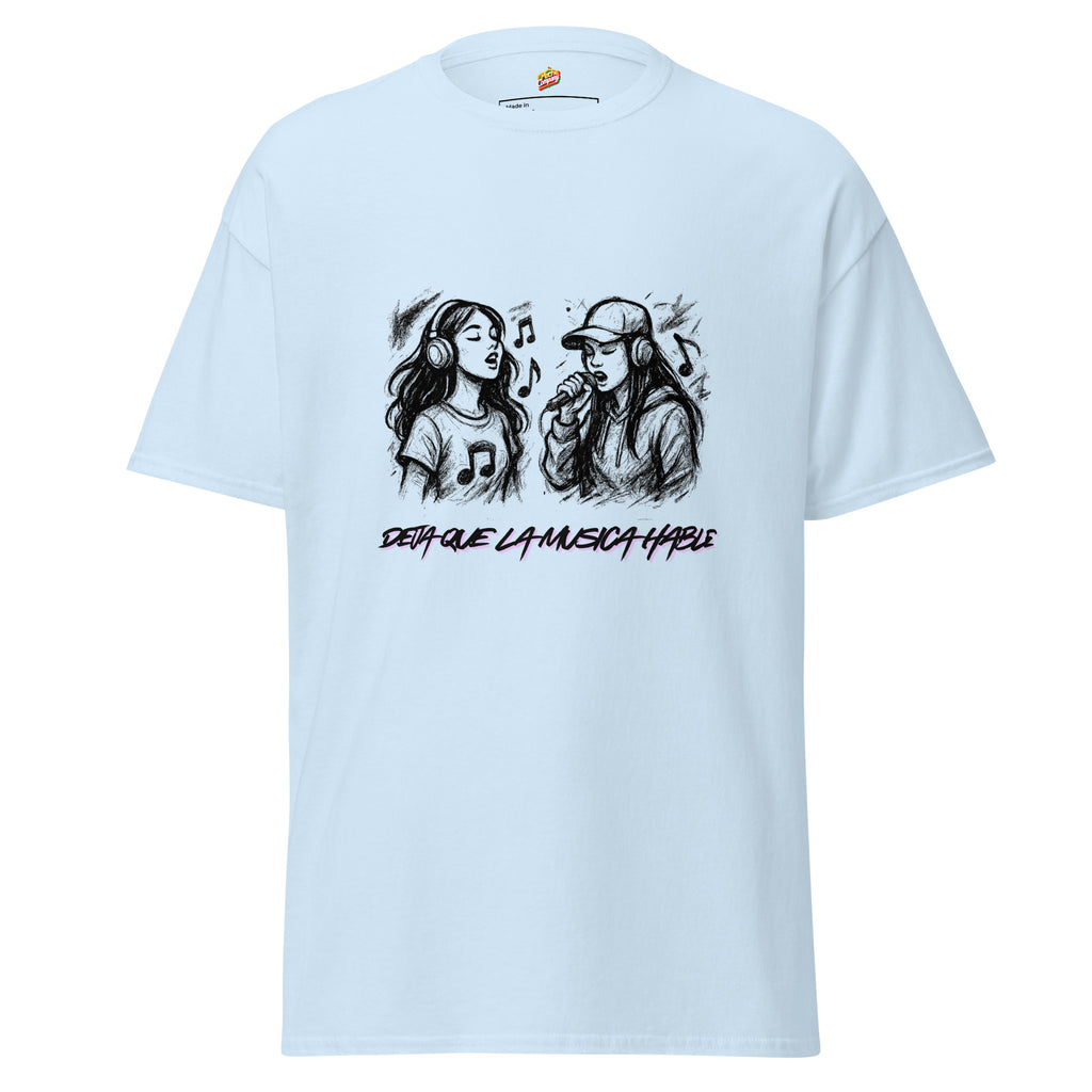 Camiseta Azul de Mujer Voz del Ritmo Bilbao